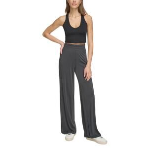 Dkny Sport Women's Relaxed-Fit Wide-Leg Pants 11714